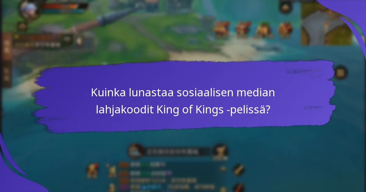 Kuinka pelaajat voivat saada sosiaalisen median lahjakoodit?