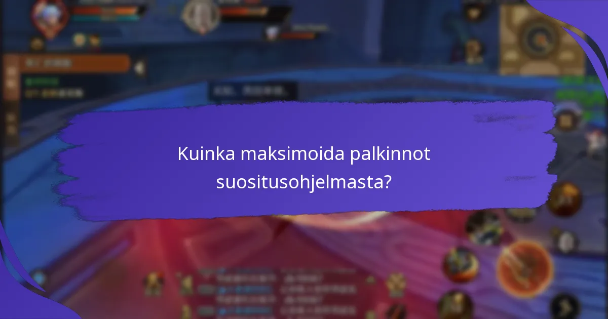 Kuinka voin ansaita suositusmilestone-palkintoja?