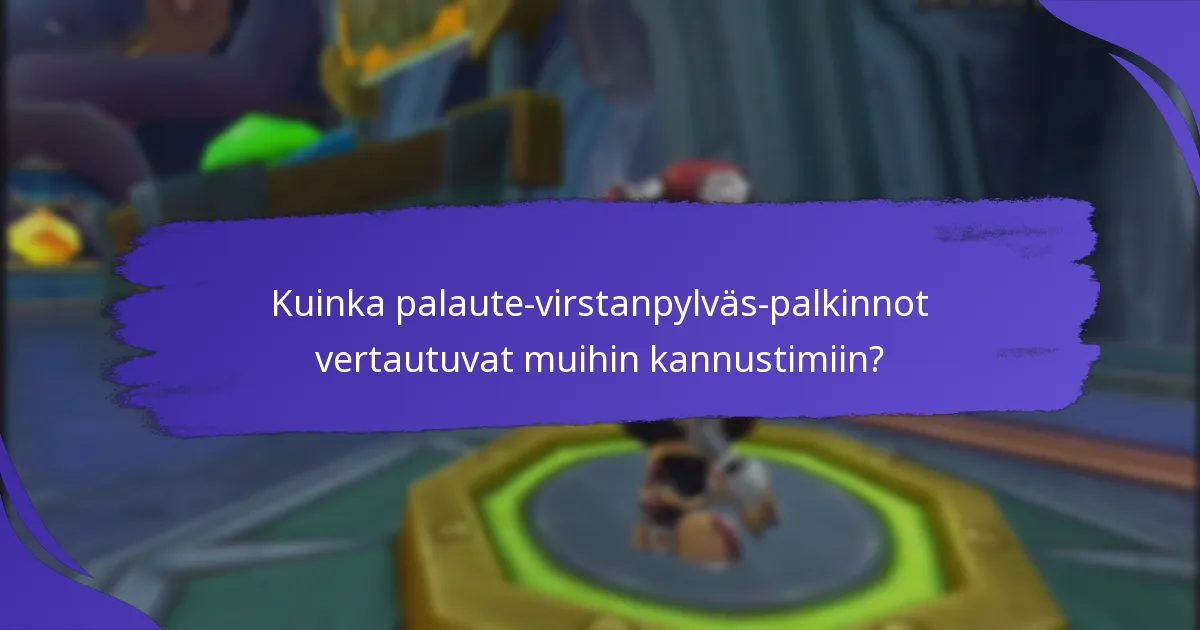 Mitkä ovat kyselyihin osallistumisen hyödyt virstanpylväs-palkintojen kanssa?