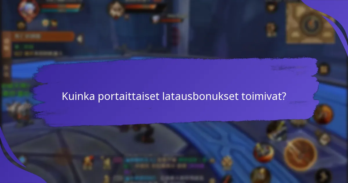 Kuinka portaittaiset latausbonukset toimivat?
