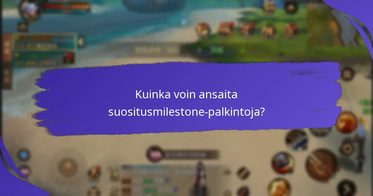 Millaisia palkintoja on saatavilla eri kynnysarvoissa?