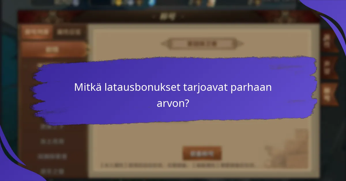 Kuinka lunastan erityiset latausbonukset?