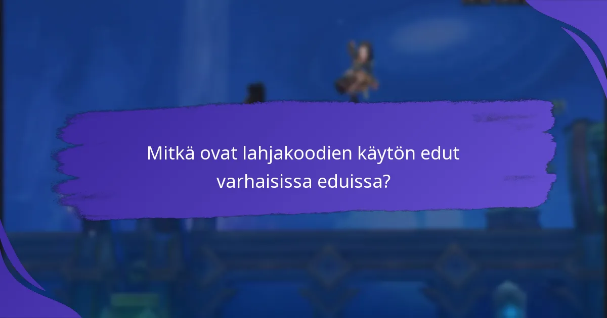 Mitkä ovat yleiset virheet, joita aloittelijat tekevät lahjakoodien kanssa?