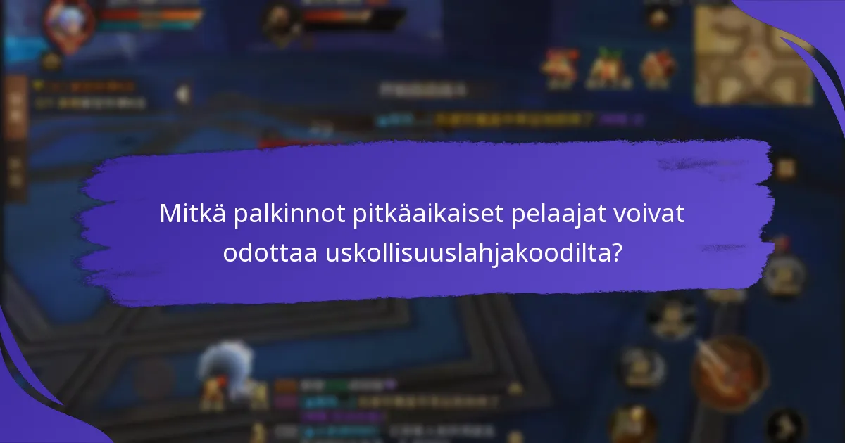 Kuinka pelaajat voivat maksimoida palkintonsa uskollisuuslahjakoodista?